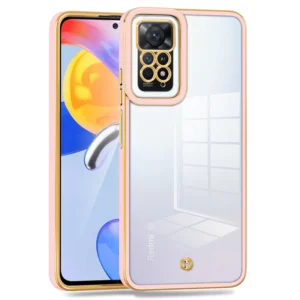 قاب اورجینال الکتروپلیتینگ (Xiaomi Redmi Note (11 4G / 11S مدل دور طلایی اسپیس