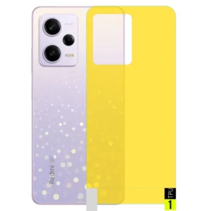 برچسب نانو پشت گوشی Xiaomi Redmi Note 12 Pro 5G مدل فول کاور شفاف آنتی شوک