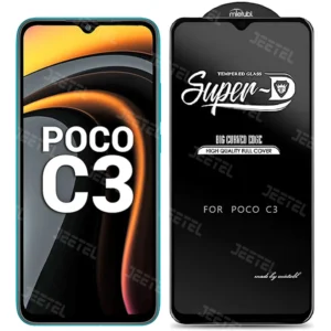 گلس گوشی Xiaomi Poco C3 سوپر دی اورجینال از برند Mietubl