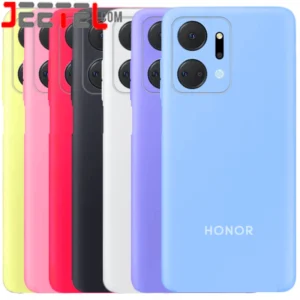 کاور سیلیکونی تک رنگ اورجینال هانر Honor X7A مدل پاک کنی اصل