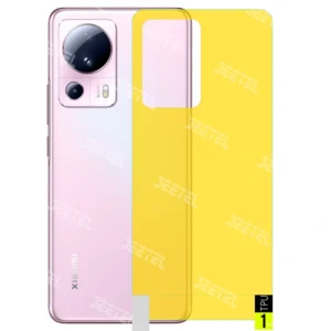 برچسب نانو پشت گوشی Xiaomi 13 Lite مدل فول کاور شفاف آنتی شوک