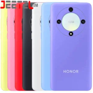 کاور سیلیکونی تک رنگ اورجینال هانر Honor X9A مدل پاک کنی اصل
