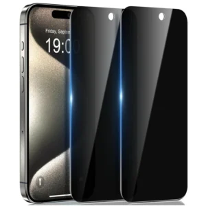 محافظ صفحه نمایش پرایوسی برای گوشی IPHONE 15 Pro (پک دوتایی)