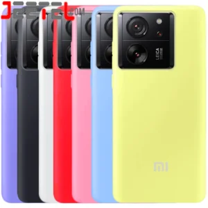 کاور سیلیکونی تک رنگ اورجینال Xiaomi 13T / 13T Pro مدل پاک کنی اصل