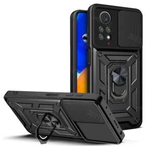 قاب اورجینال دیفندر آرمور برای گوشی Xiaomi Redmi Note 12 Pro 4G طرح بتمنی کشویی هولدردار