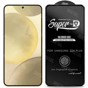 گلس گوشی Samsung Galaxy S24 Plus سوپر فلت فینگرپرینت از برند Mietubl