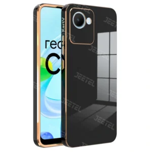 کاور مای کیس گلدلاین برای Realme C30s (الکتروپلیتینگ 6D اورجینال)