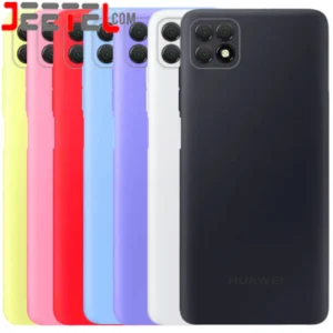 کاور سیلیکونی تک رنگ اورجینال Huawei Nova Y60 مدل پاک کنی اصل