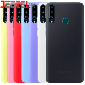 کاور سیلیکونی تک رنگ اورجینال Huawei Y9 Prime 2019 مدل پاک کنی اصل