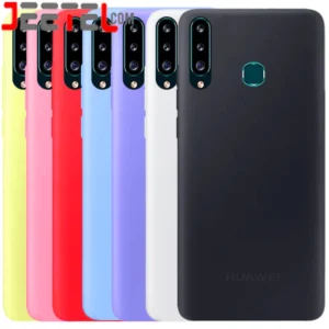 کاور سیلیکونی تک رنگ اورجینال Huawei P30 Lite مدل پاک کنی اصل