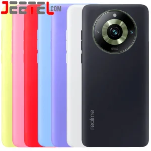 کاور سیلیکونی تک رنگ اورجینال Realme 11 Pro Plus مدل پاک کنی ضدلک