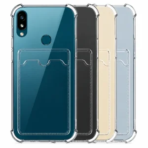 قاب شفاف کپسولی برای گوشی Samsung A20/A30 مدل جاکارتی محافظ لنزدار